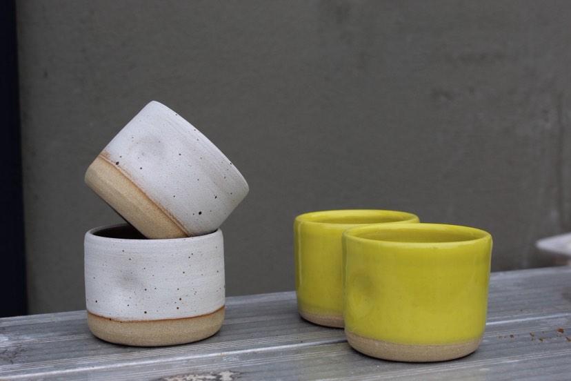 AOC Ceramics 8oz Handmade Tumblers — Set of 2