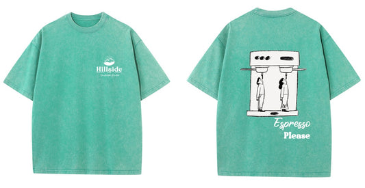 Hillside Coffee T-Shirt's (Green)