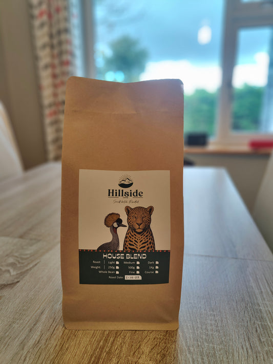 Hillside House Blend – 70% Uganda / 30% Brazil